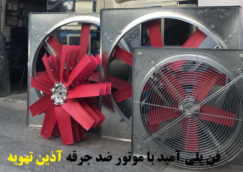 فن محوری ضد انفجار آذین تهویه